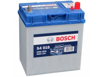Аккумулятор Bosch S4 40 a/h 180 330А R+